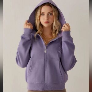 Venque fleece zip hoodie